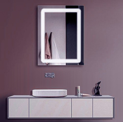 Imagen 3 de 3 de Espejo Led Rectangular De 1,10x90 Cm !!!