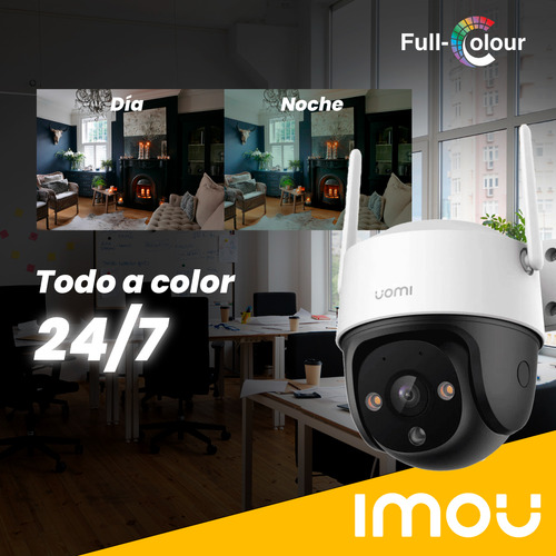 Imou Camara De Seguridad Wifi Mini Pt Cobertura 355° Ipc-k7c