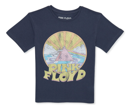 Playera Wonder Natión Estampa Pink Floyd  Juvenil 14-15 Años