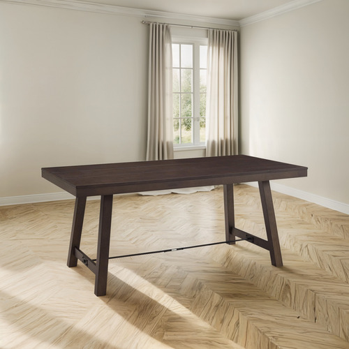 Walker Edison Liam Rustic Farmhouse Mesa De Comedor Estilo
