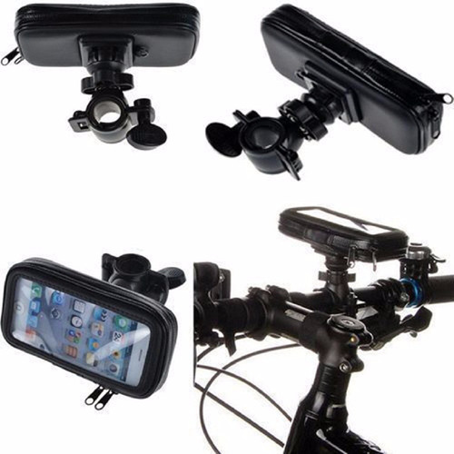 Suporte Para Celular Moto Bicicleta Guidão 5 Motoboy P.agua