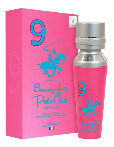 Perfume Beverly Hills Polo Club Women Nº 9 100ml - Selo Adipec