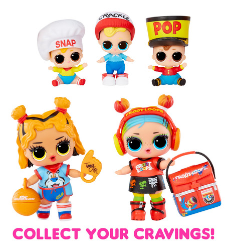 Toy L.o.l. Surprise! Adora Mini Sweets S3 Deluxe Com 4 Bonec