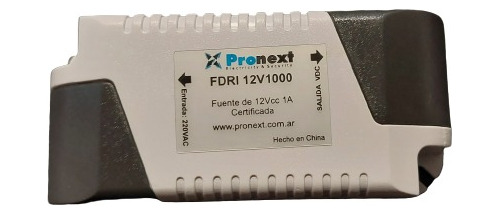 Fuente De 12vcc 1a Certificada Pronext