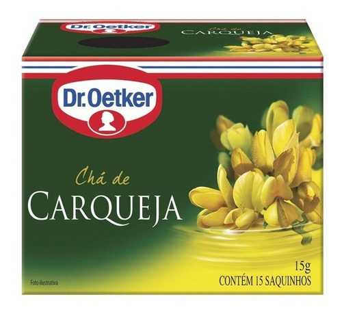 Chá De Carqueja Dr. Oetker 15x15g.