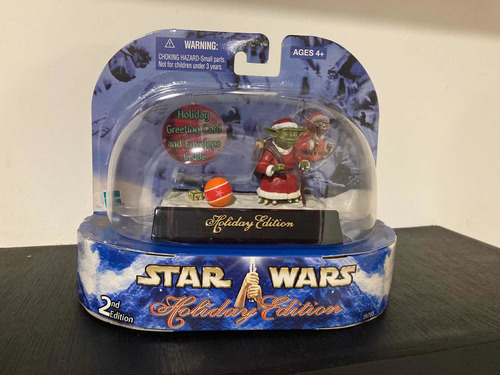 Star Wars Yoda Santa Claus Holiday Edition 2003 (Usado)