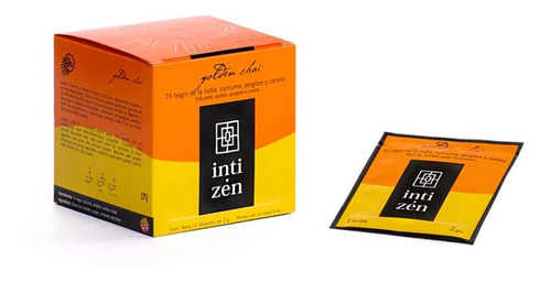 Te Inti Zen Golden Chai Pack X 15un - Cioccolato Tienda