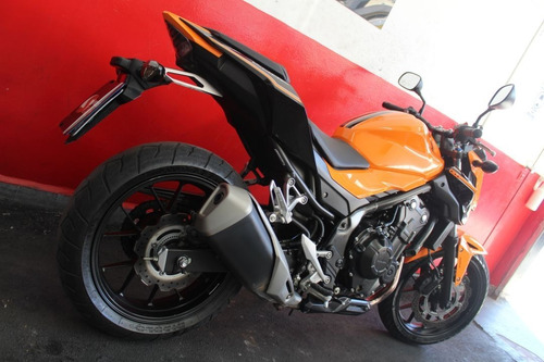 Imagem 3 de 11 de Honda Cb 500 F 500f Cb500f Abs 2019 Laranja