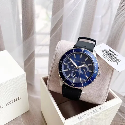 Reloj De Hombre Michael Kors Mk7160 Caucho