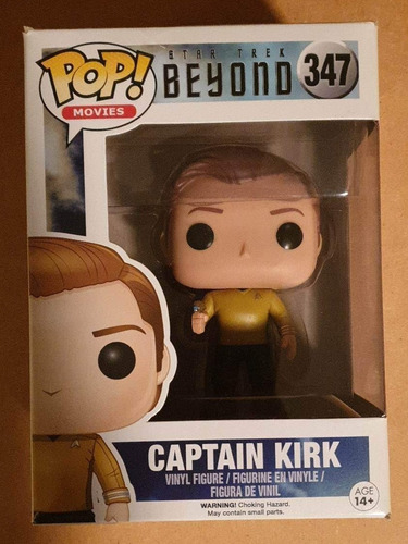 Funko Pop Captain Kirk #347 Star Trek Beyond