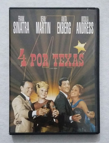 Dvd 4 Por Texas Frank Sinatra Dean Martin Anita Ekberg Ursul