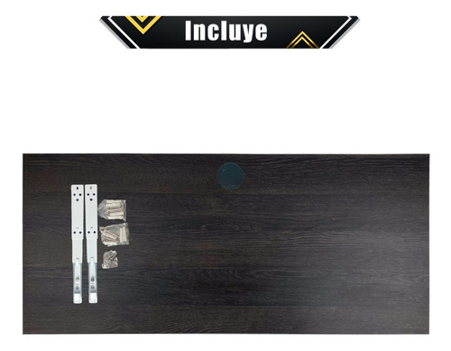 Imagen 7 de 10 de Repisa Escritorio Plegable Estudiantil 100x45 Cm Melamina
