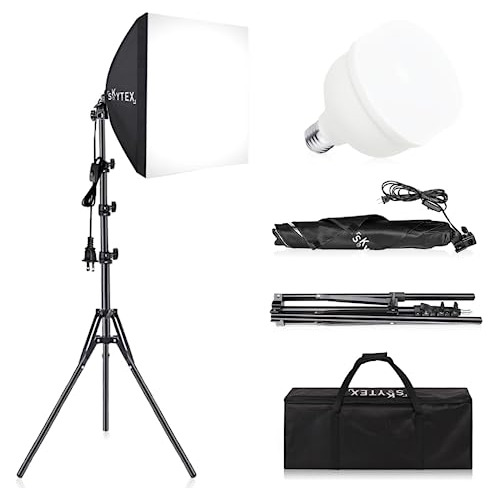 Softbox Lighting Kit, Skytex 16x16in Soft Box Ten Ms7f8