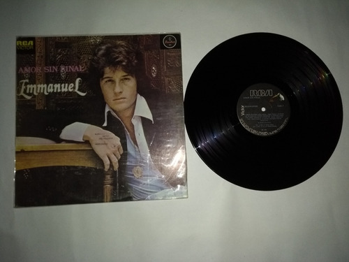 Lp Vinilo Acetato Emmanuel Amor Sin Final 