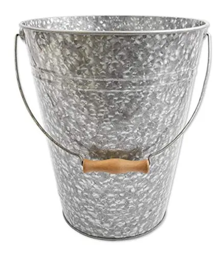 Cubo basura online galvanizado
