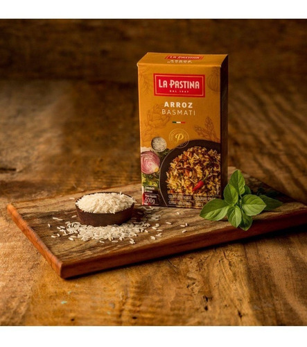 Arroz Basmati Premium La Pastina 500g P/ Culinária Indiana