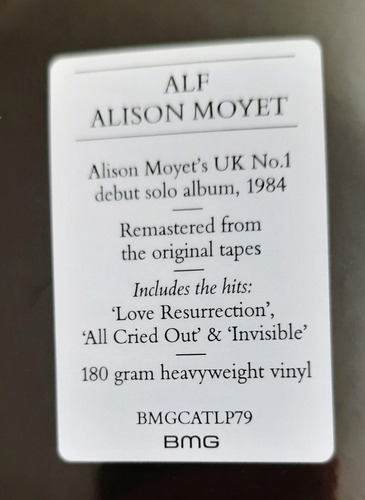 Lp Vinil Alison Moyet , Novo,importado/ Yazoo, Depeche Mode
