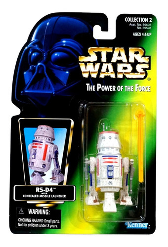 Star Wars Power Of The Force Regular R5 D4 Astromech