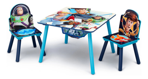 Set De Mesa Y Sillas Para Niños Pequeños Toy Story
