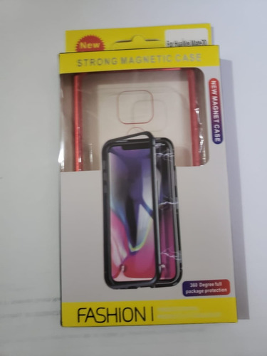 Funda Magnetica Aluminio Cristal H9  Huawei Mate 20/pro/x