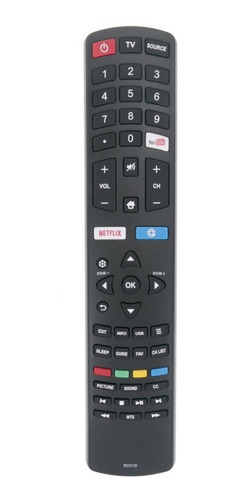 Control Remoto Smart Para Tv Atvio Atv-43uhd