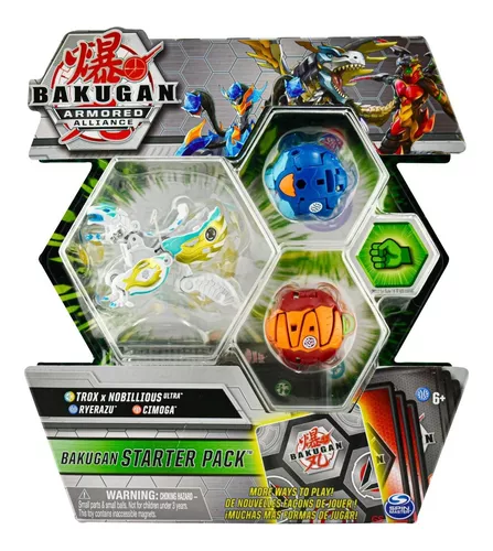 Bakugan Starter Pack Armored Alliance Pack 4p #1 Spin Master