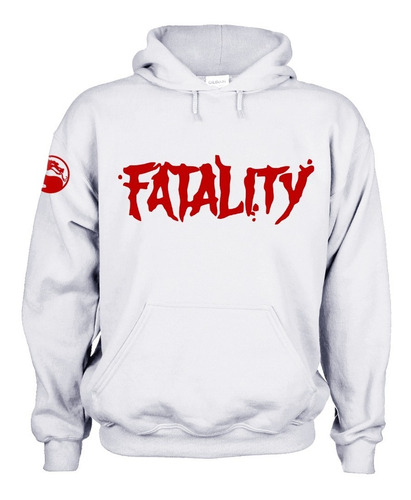 Sudadera Capucha Fatality Mortal Kombat Videojuego Peleas M7