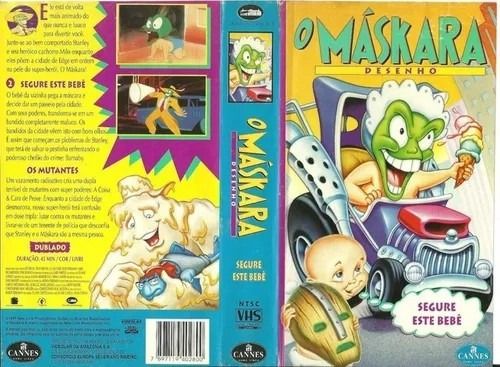 Vhs - O Máskara Desenho Segure Este Bebê - Dublado