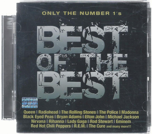 Best Of The Best Only The Number 1´s Cd Doble Naci Edic 2010