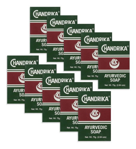 Chandrika Jabon Ayurvedico De Hierbas Y Aceite Vegetal - 2.6