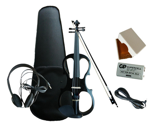 Violín Eléctrico Electrónico Violín 4/4 Con Accesorios