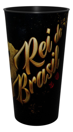 Copo Flamengo Rei Do Brasil 550 Ml