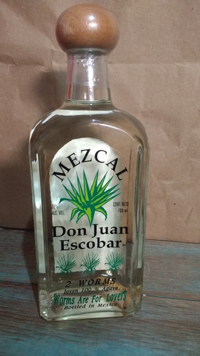 Tequila Da Larva Mezcal Don Juan C/2 Guzanos 700ml