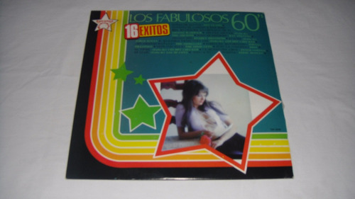 Disco Lp Vinilo Los Fabulosos 60´s/16 Exitos Disco Lp Vinilo