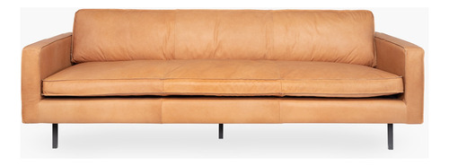 Sofa 3c Sinatra Cuero Cognac Form