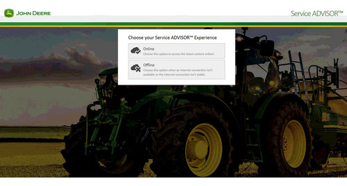 John Deere Service Advisor Agricultura Y Cosntruccion (Reacondicionado)