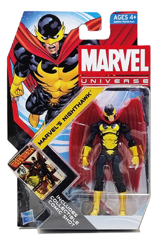Hasbro - Marvel Universe - 3.75 - Nighthawk - Serie 4 No. 18