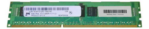 Memória RAM  8GB 1 Micron MT18JSF1G72PZ-1G6D1HE