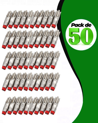 Pack 50 Bebederos Cerdos 1/2 Pulgada Niple Acero Inoxidable