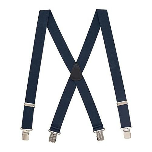 Suspender Men's 1.5-inch Wide Construction Clip Suspenders (
