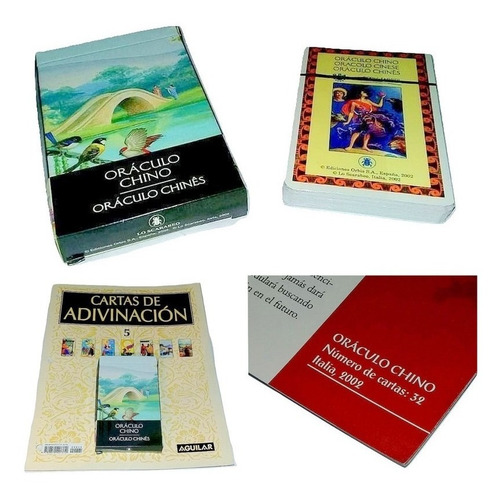 Silant N°5 Oráculo Chino Cartas Adivinacion Tarot Aguilar