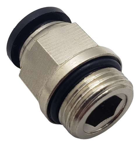 Acople Neumático Conector Recto Macho 3/8 X P/ Tubo 10mm