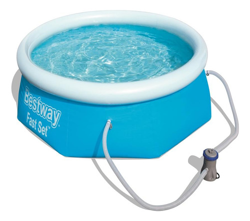 Piscina Fast Set Azul 2.44mx66cm Pool Set Bestway