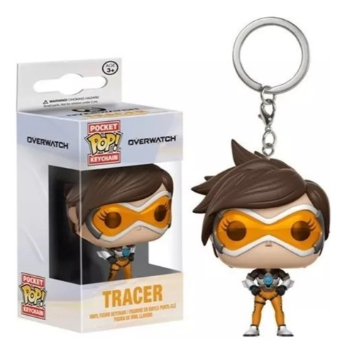 Llavero Funko Tracer Overwatch Keychain