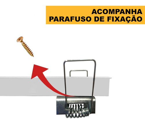 15 Kit Perfil Embutir 3m 50x20 + Fita 240 Leds Dupla + Fonte