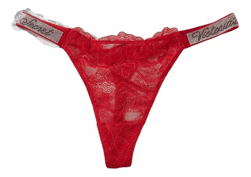 Tanga Victorias Secret Encaje Panty Ultimo Modelo Brillante