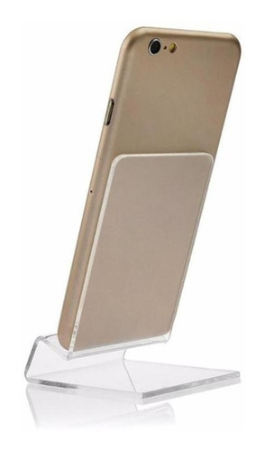 Imagen 4 de 7 de Soporte Para Teléfono En Acrílico, Exhibidor De Celular