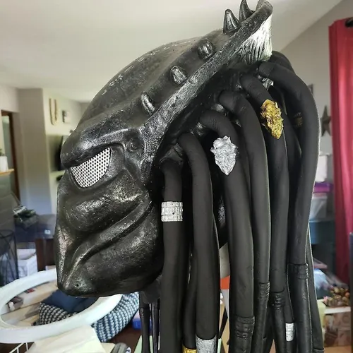 Casco Predator Para Accesorios De Cosplay De Halloween
