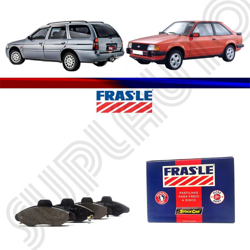 Pastilha De Freio Dianteira Escort 93/ Fras-le Pd35 