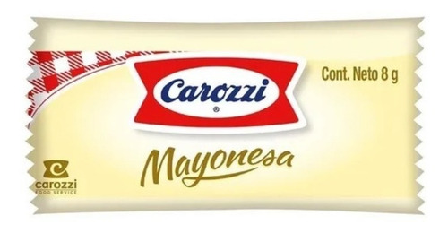 Caja Mayonesa Sachet Carozzi 500x8gr. Foos Service